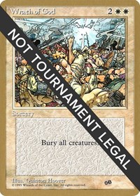 Wrath of God - 1996 Bertrand Lestree (4ED) (SB), World Championship Decks
