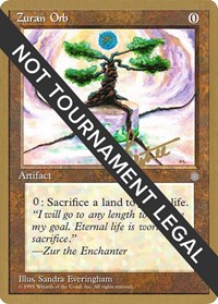 Zuran Orb - 1996 Bertrand Lestree (ICE), World Championship Decks