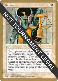 Balance - 1996 Eric Tam (4ED), World Championship Decks