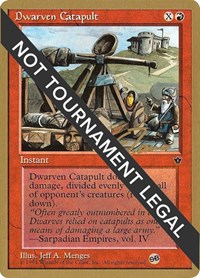 Dwarven Catapult - 1996 Eric Tam (FEM) (SB), World Championship Decks