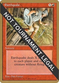 Earthquake - 1996 Eric Tam (4ED), World Championship Decks