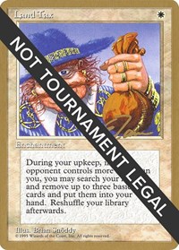 Land Tax - 1996 Eric Tam (4ED), World Championship Decks