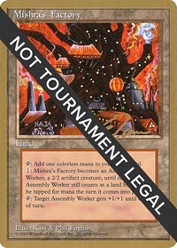 Mishra's Factory - 1996 Eric Tam (4ED), World Championship Decks
