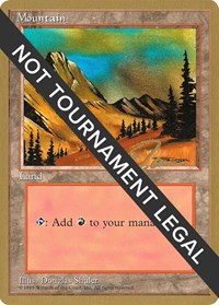 Mountain (C) - 1996 Eric Tam (4ED), World Championship Decks