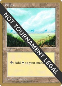 Plains (A) - 1996 Eric Tam (4ED), World Championship Decks
