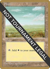 Plains (C) - 1996 Eric Tam (4ED), World Championship Decks