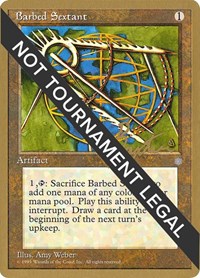 Barbed Sextant - 1996 George Baxter (ICE), World Championship Decks