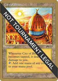 City of Brass - 1996 George Baxter (ARN), World Championship Decks