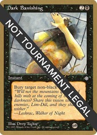 Dark Banishing - 1996 George Baxter (ICE) (SB), World Championship Decks