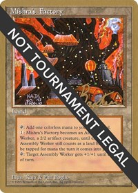Mishra's Factory - 1996 George Baxter (4ED), World Championship Decks