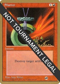 Shatter - 1996 George Baxter (4ED) (SB), World Championship Decks
