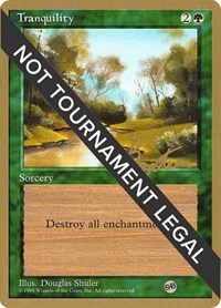 Tranquility - 1996 George Baxter (4ED) (SB), World Championship Decks