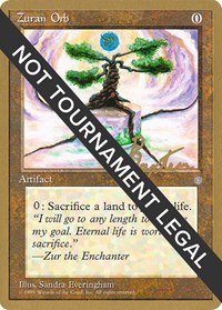 Zuran Orb - 1996 George Baxter (ICE), World Championship Decks