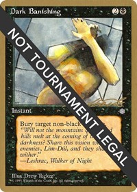 Dark Banishing - 1996 Leon Lindback (ICE), World Championship Decks