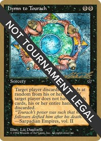Hymn to Tourach (Circle) - 1996 Leon Lindback (FEM), World Championship Decks