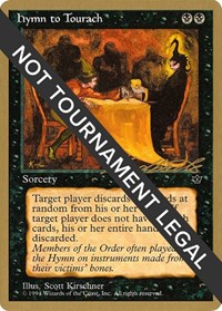 Hymn to Tourach (Table) - 1996 Leon Lindback (FEM), World Championship Decks