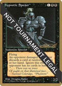 Hypnotic Specter - 1996 Leon Lindback (4ED), World Championship Decks