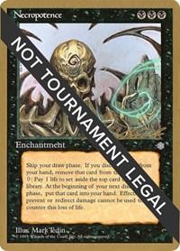 Necropotence - 1996 Leon Lindback (ICE), World Championship Decks