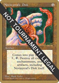 Nevinyrral's Disk - 1996 Leon Lindback (4ED), World Championship Decks