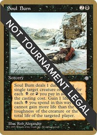 Soul Burn - 1996 Leon Lindback (ICE), World Championship Decks