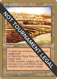 Strip Mine - 1996 Leon Lindback (4ED), World Championship Decks