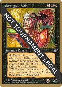 Stromgald Cabal - 1996 Leon Lindback (ICE) (SB), World Championship Decks