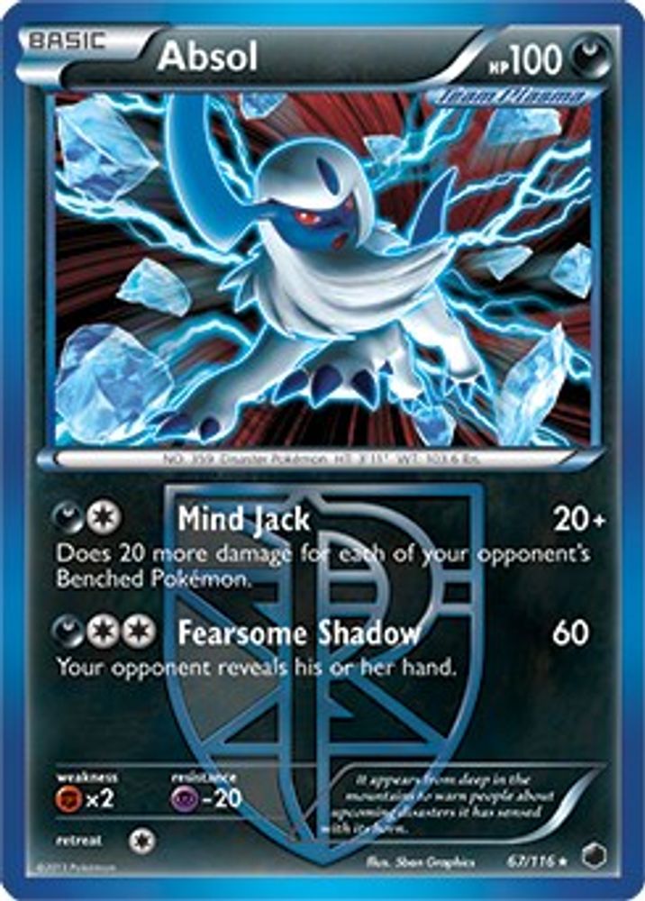 Absol - 67/116 (Moltres Legendary Battle Deck)