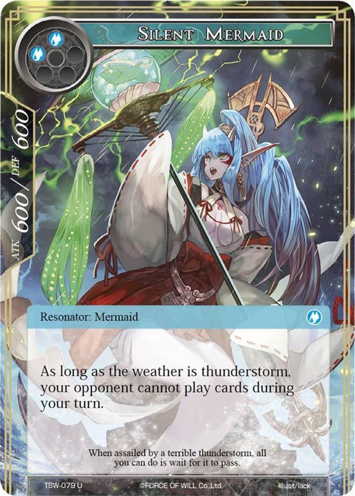 Silent Mermaid, Standard, front