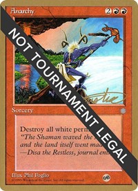 Anarchy - 1996 Mark Justice (ICE) (SB), World Championship Decks