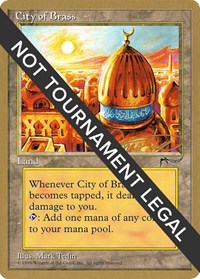 City of Brass - 1996 Mark Justice (ARN), World Championship Decks