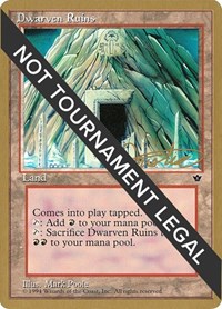 Dwarven Ruins - 1996 Mark Justice (FEM), World Championship Decks