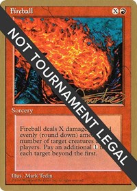 Fireball - 1996 Mark Justice (4ED), World Championship Decks