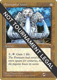 Fountain of Youth - 1996 Mark Justice (DRK) (SB), World Championship Decks
