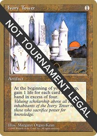 Ivory Tower - 1996 Mark Justice (4ED), World Championship Decks