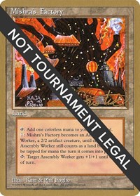Mishra's Factory - 1996 Mark Justice (4ED), World Championship Decks