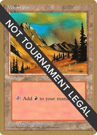 Mountain (C) - 1996 Mark Justice (4ED), World Championship Decks