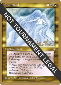 Stormbind - 1996 Mark Justice (ICE), World Championship Decks