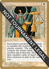 Balance - 1996 Michael Loconto (4ED), World Championship Decks