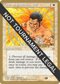 Circle of Protection: Red - 1996 Michael Loconto (ICE) (SB), World Championship Decks