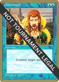 Counterspell - 1996 Michael Loconto (4ED), World Championship Decks
