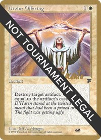 Divine Offering - 1996 Michael Loconto (LEG) (SB), World Championship Decks