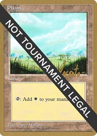 Plains (B) - 1996 Michael Loconto (4ED), World Championship Decks