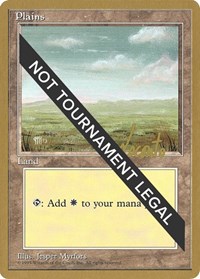Plains (C) - 1996 Michael Loconto (4ED), World Championship Decks
