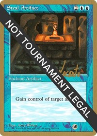 Steal Artifact - 1996 Michael Loconto (4ED) (SB), World Championship Decks
