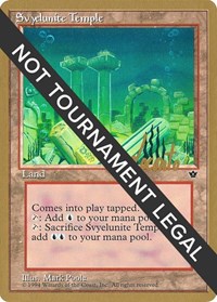 Svyelunite Temple - 1996 Michael Loconto (FEM), World Championship Decks