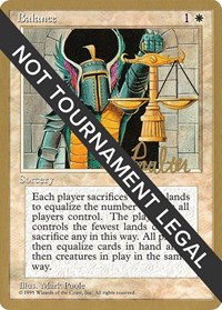 Balance - 1996 Preston Poulter (4ED), World Championship Decks