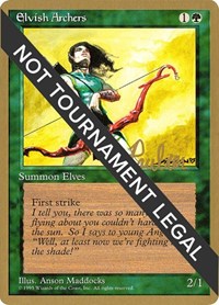 Elvish Archers - 1996 Preston Poulter (4ED), World Championship Decks