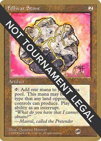 Fellwar Stone - 1996 Preston Poulter (4ED) (SB), World Championship Decks