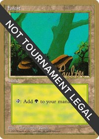 Forest (A) - 1996 Preston Poulter (4ED), World Championship Decks