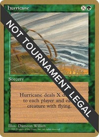 Hurricane - 1996 Preston Poulter (4ED), World Championship Decks